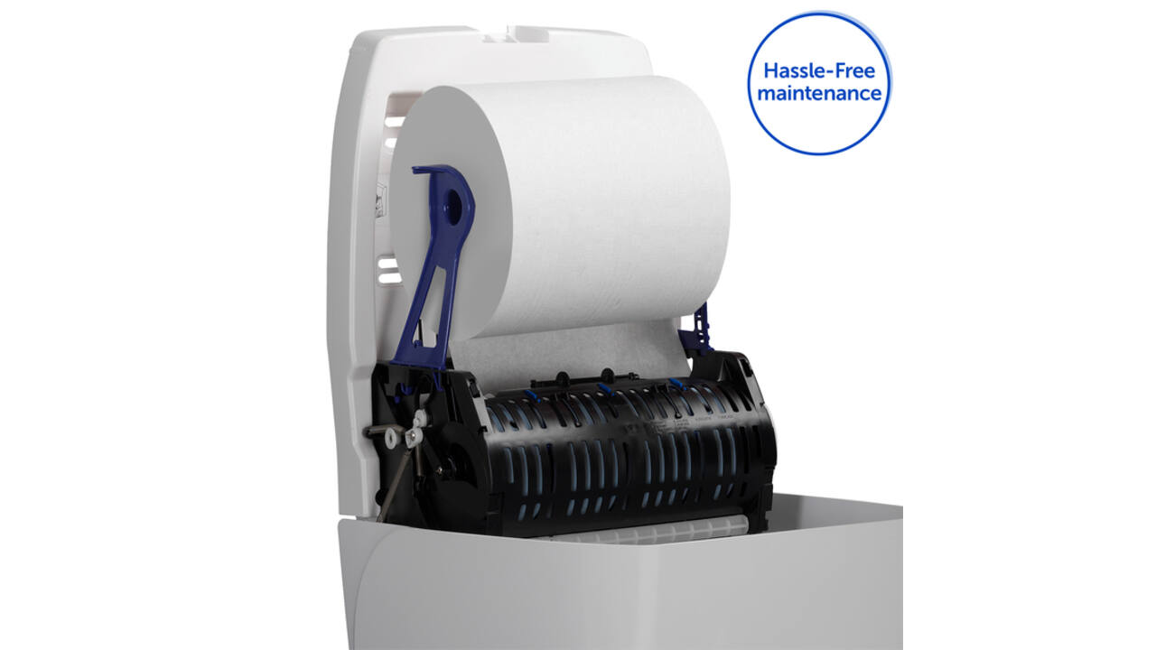 Handdoekroldispenser Kimberly Clark Aquarius wit 6959