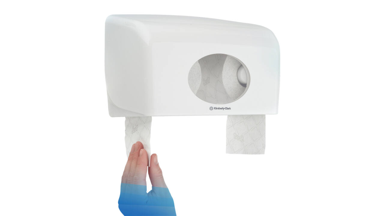 Toiletpapier Scott Essential 2-laags 350 vel wit 8519
