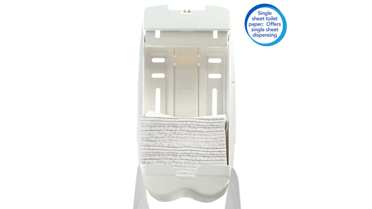 Toiletpapier Scott Control gevouwen 2-laags 110x186mm wit 8508