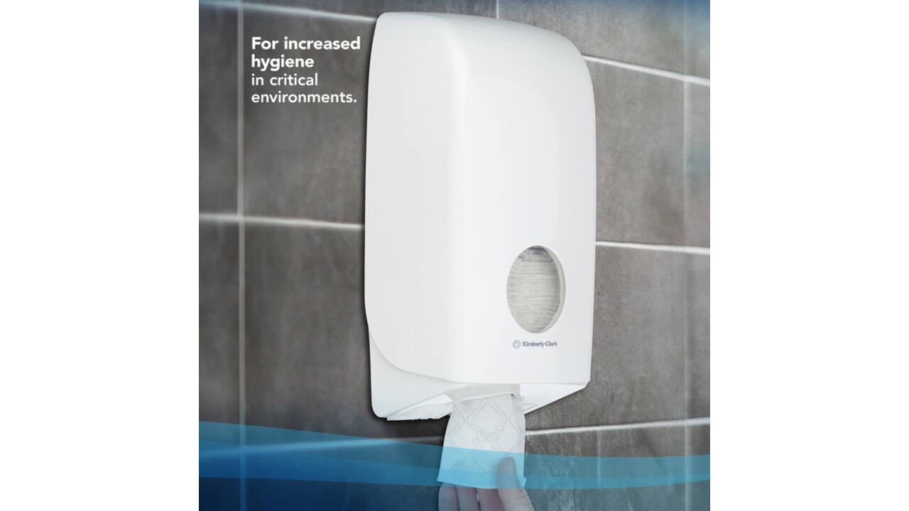 Toiletpapier Scott Control gevouwen 2-laags 110x186mm wit 8508