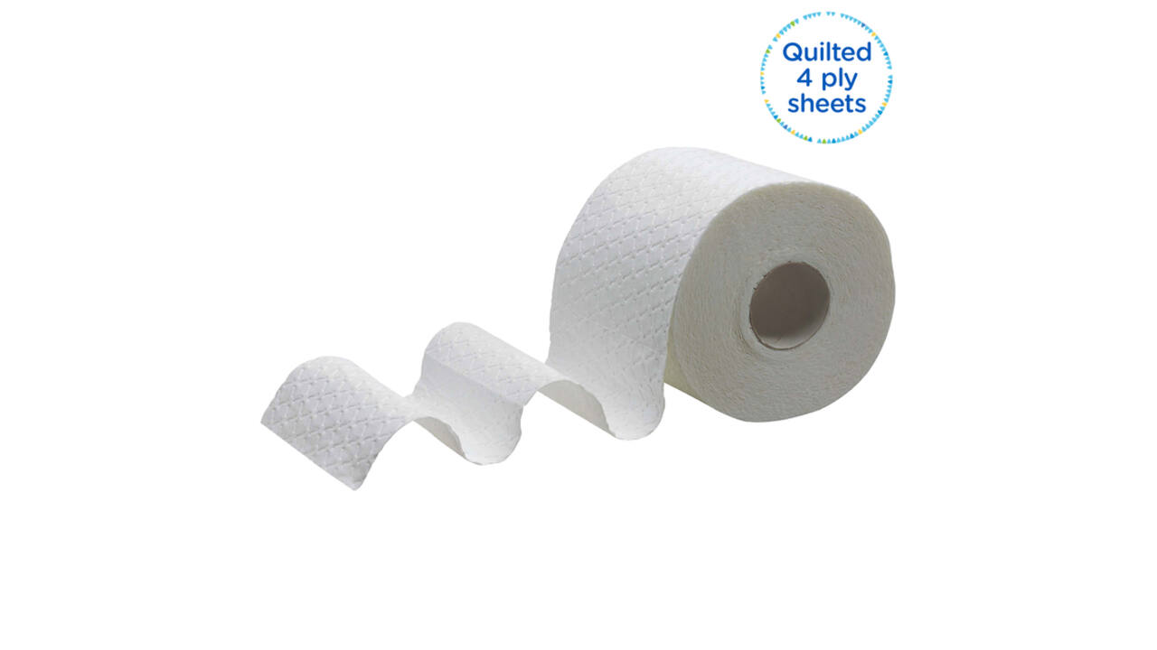 Toiletpapier Kleenex 4-laags 160 vel wit 8484
