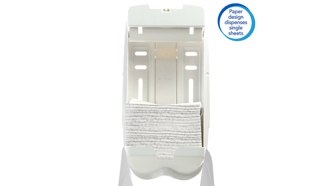 Toiletpapier Scott Control gevouwen 2-laags 110x186mm wit 8509