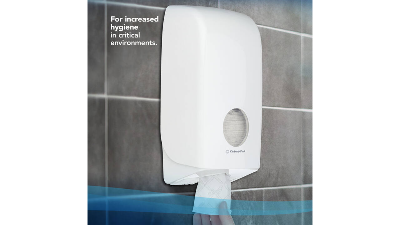 Toiletpapier Scott Control gevouwen 2-laags 110x186mm wit 8509