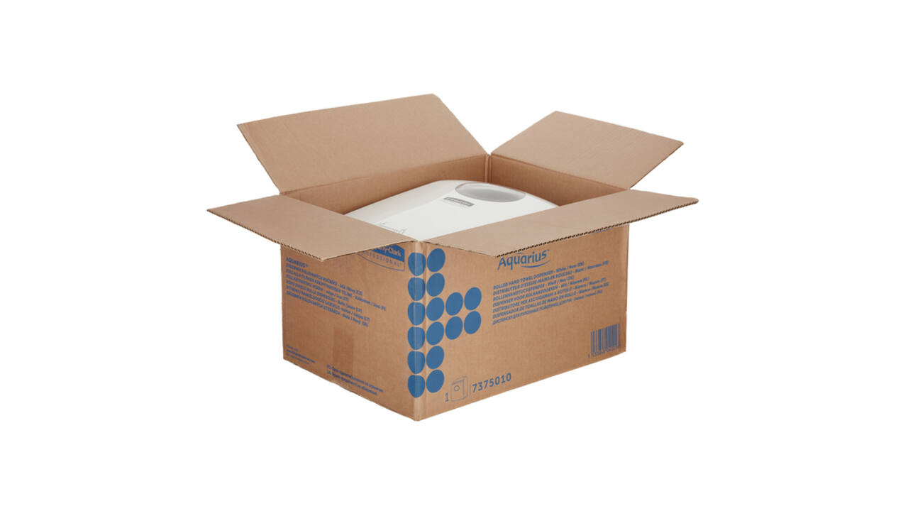 Handdoekroldispenser Kimberly Clark Aquarius wit 7375