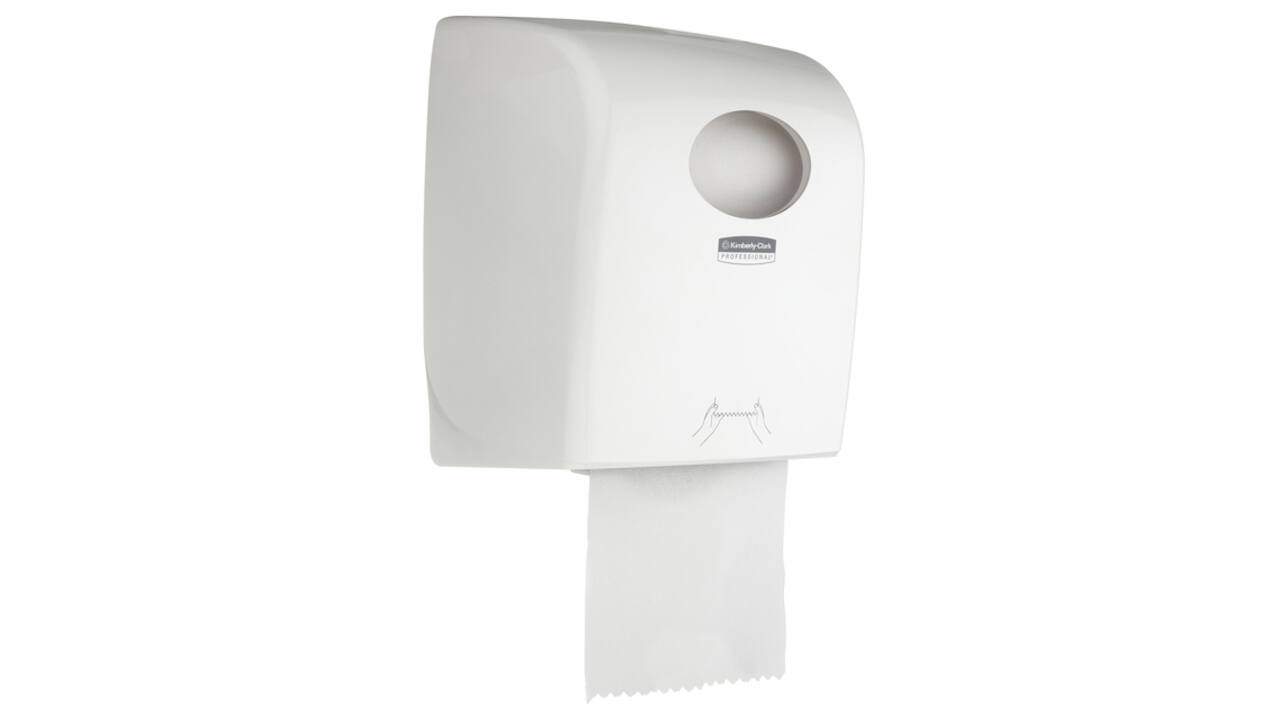 Handdoekroldispenser Kimberly Clark Aquarius wit 7375