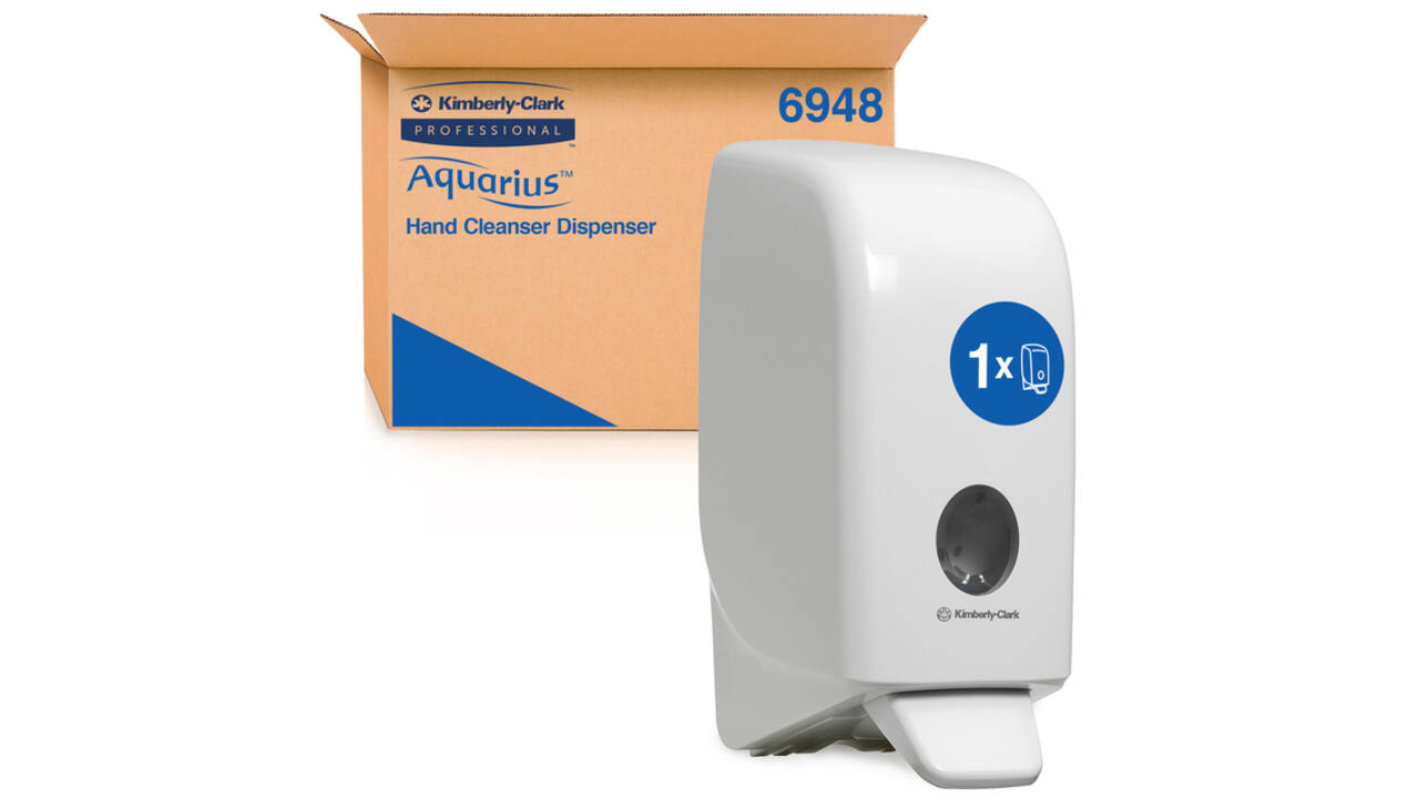 Zeepdispenser Kimberly Clark Aquarius 1000ml wit 6948