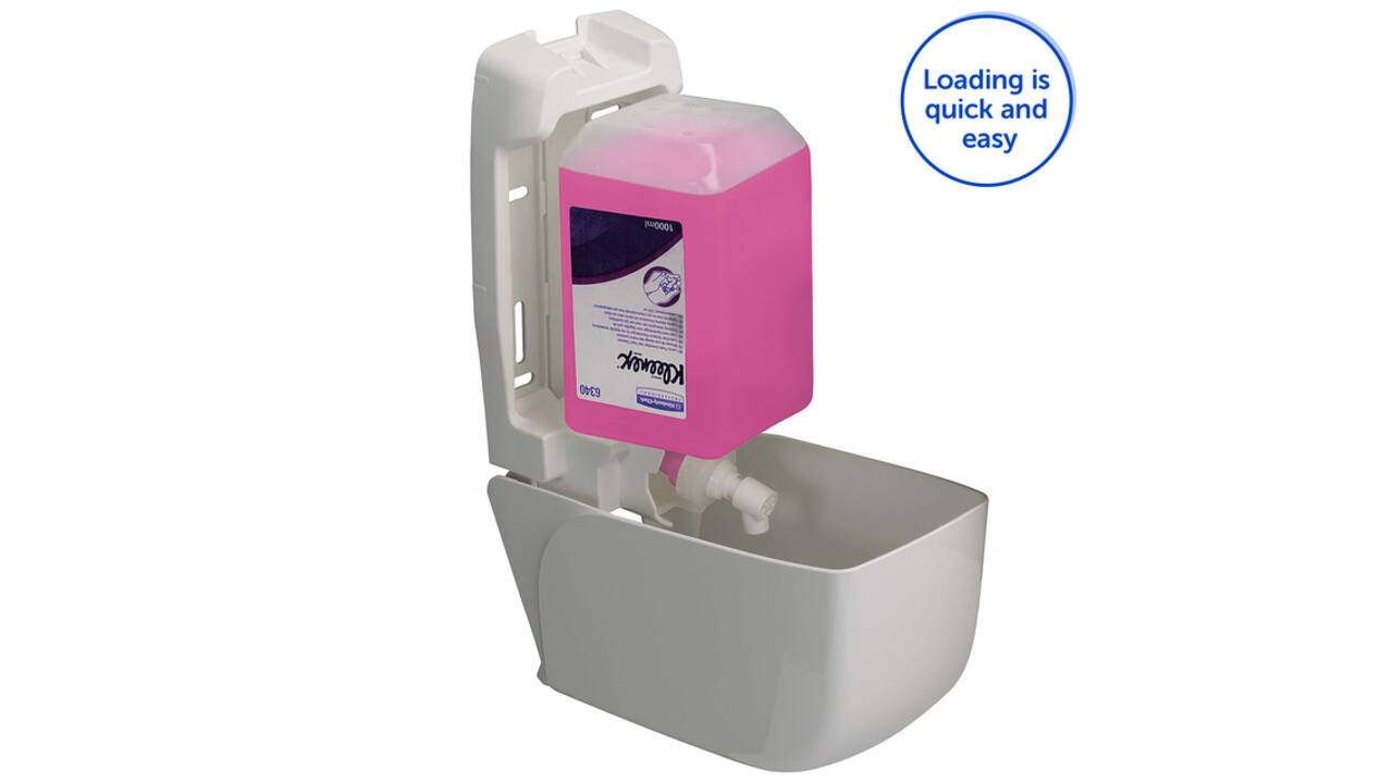Zeepdispenser Kimberly Clark Aquarius 1000ml wit 6948