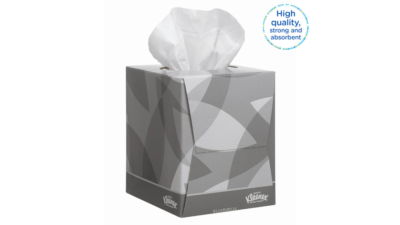 Facial tissues Kleenex kubus 2-laags 88 vel wit 8834