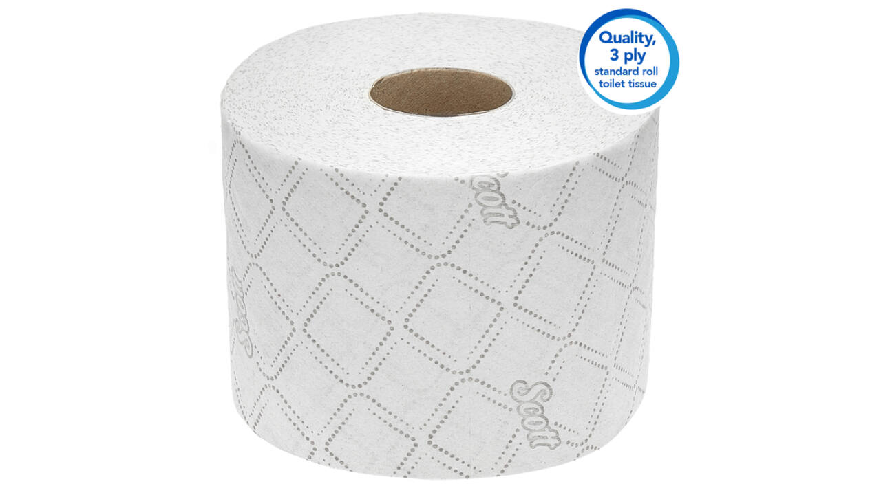 Toiletpapier Scott Control 3-laags 350 vel wit 8518