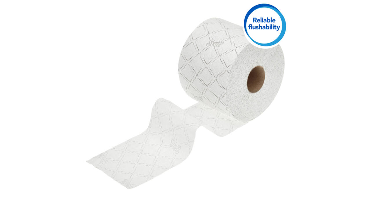 Toiletpapier Scott Control 3-laags 350 vel wit 8518