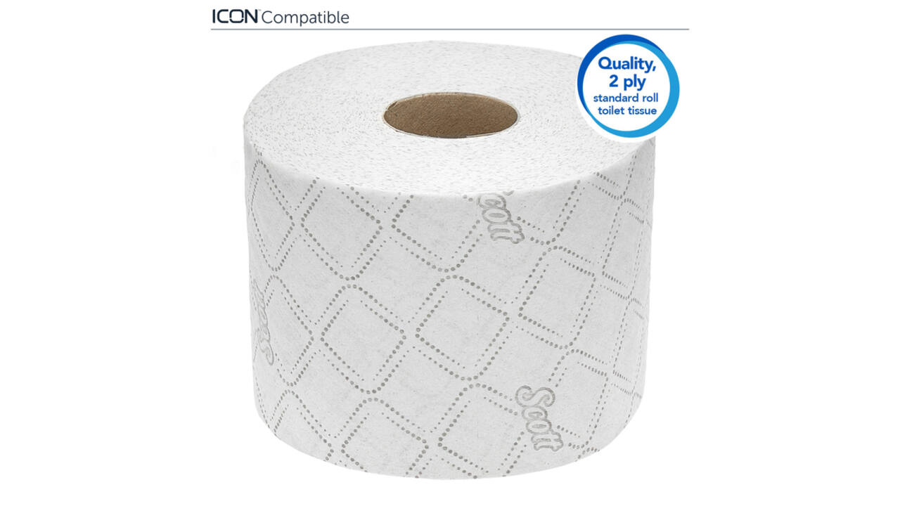 Toiletpapier Scott Essential 2-laags 600 vel wit 8517