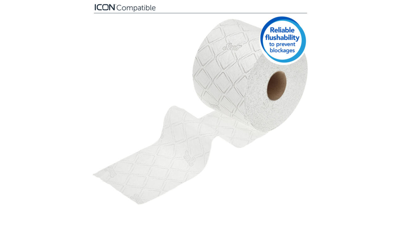 Toiletpapier Scott Essential 2-laags 600 vel wit 8517