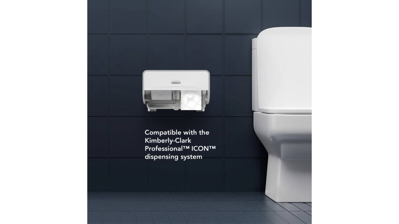 Toiletpapier Scott Essential 2-laags 600 vel wit 8517