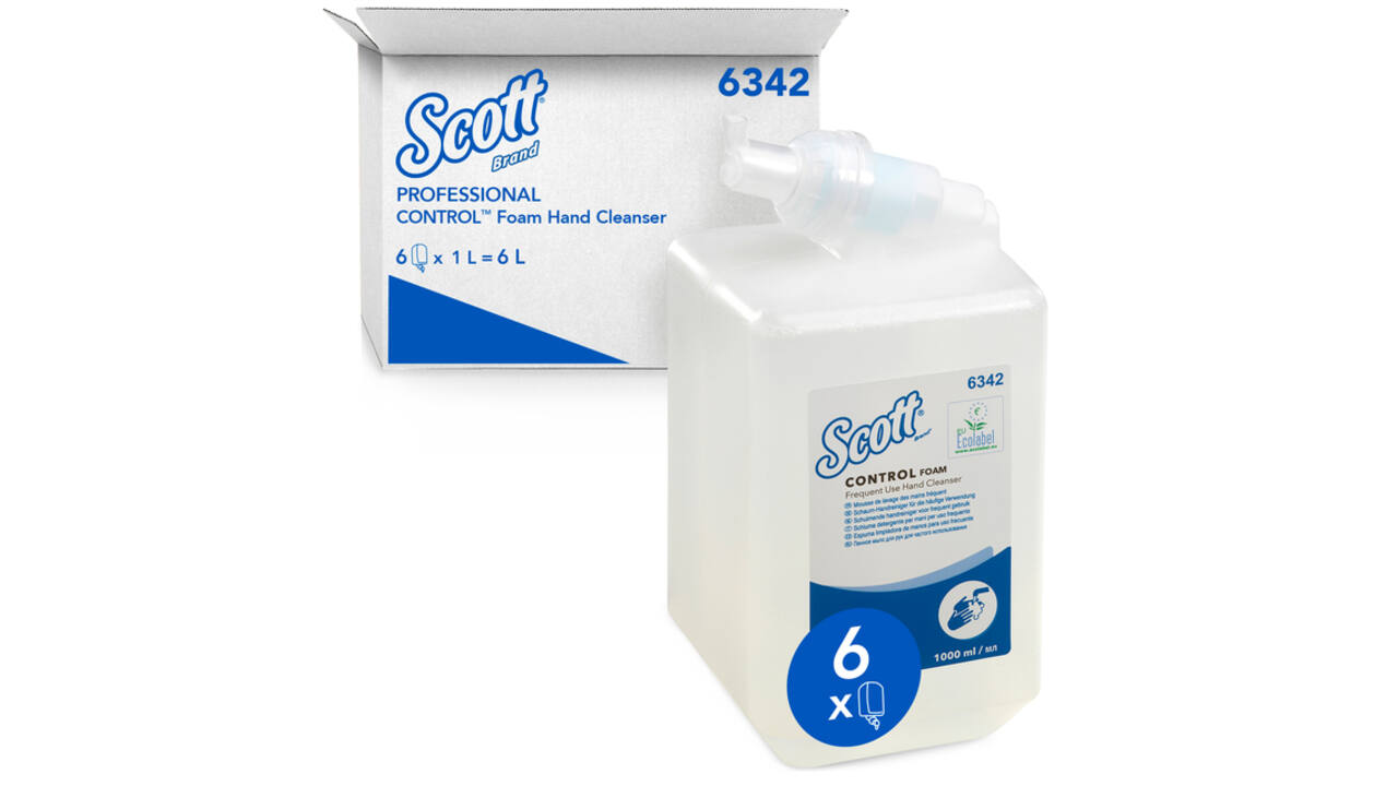 Handzeep Scott Control schuim frequent 1000ml 6342
