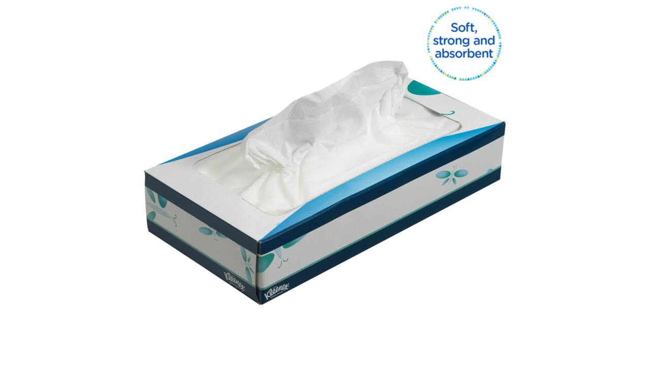 Facial tissues Kleenex 3-laags 72 vel wit 8824