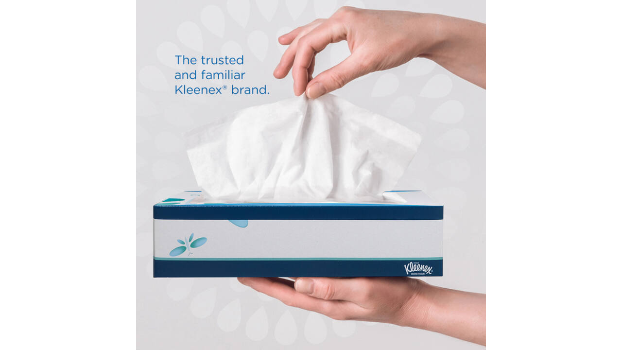 Facial tissues Kleenex 3-laags 72 vel wit 8824