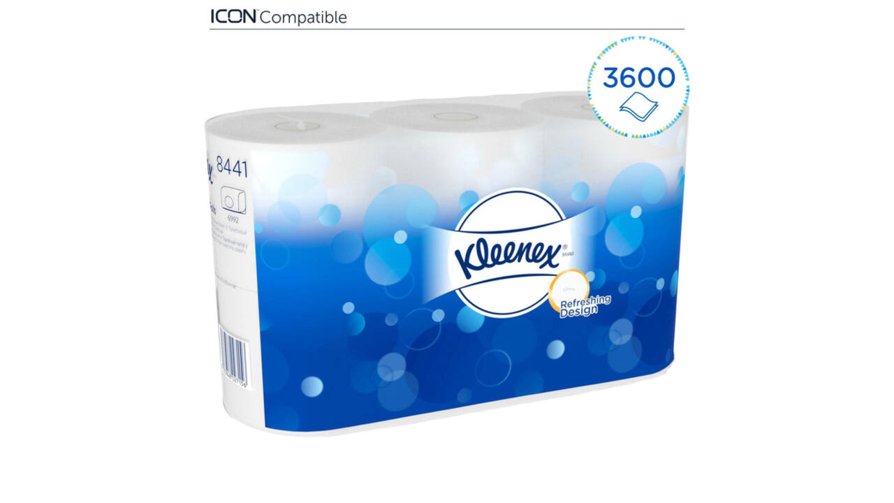 Toiletpapier Kleenex 2-laags 600 vel wit 8441