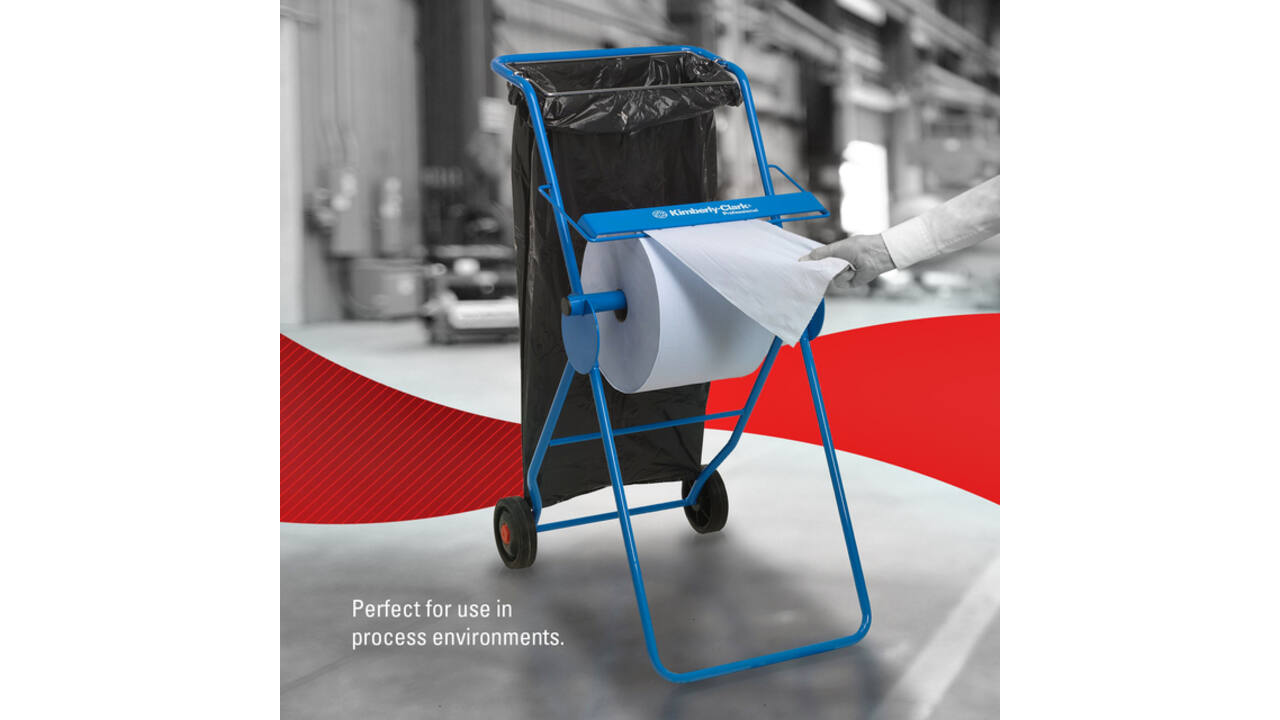 Poetspapier WypAll L20 GeneralClean 2-laags 500 vel blauw 7300