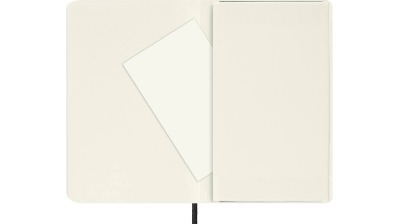 Notitieboek Moleskine pocket 90x140mm dots soft cover zwart