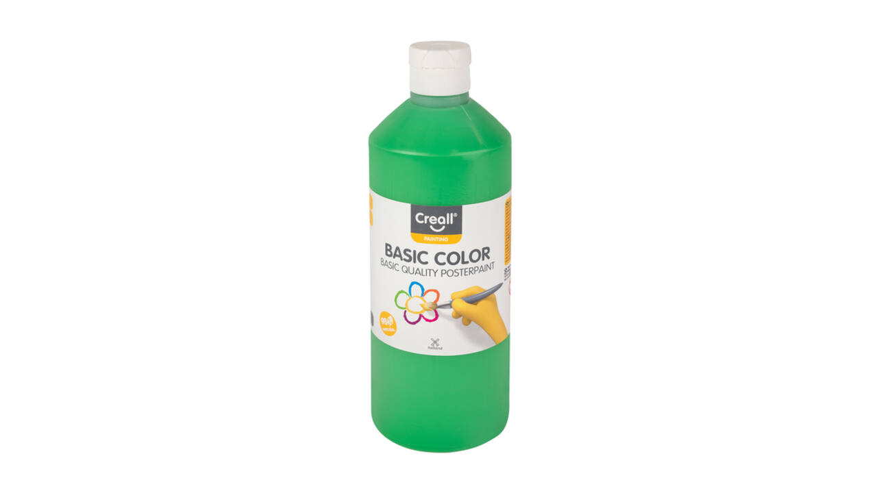 Plakkaatverf Creall Basic middengroen 500ml