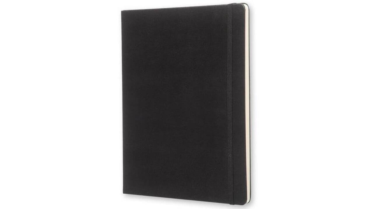 Notitieboek Moleskine XL 190x250mm dots hard cover zwart