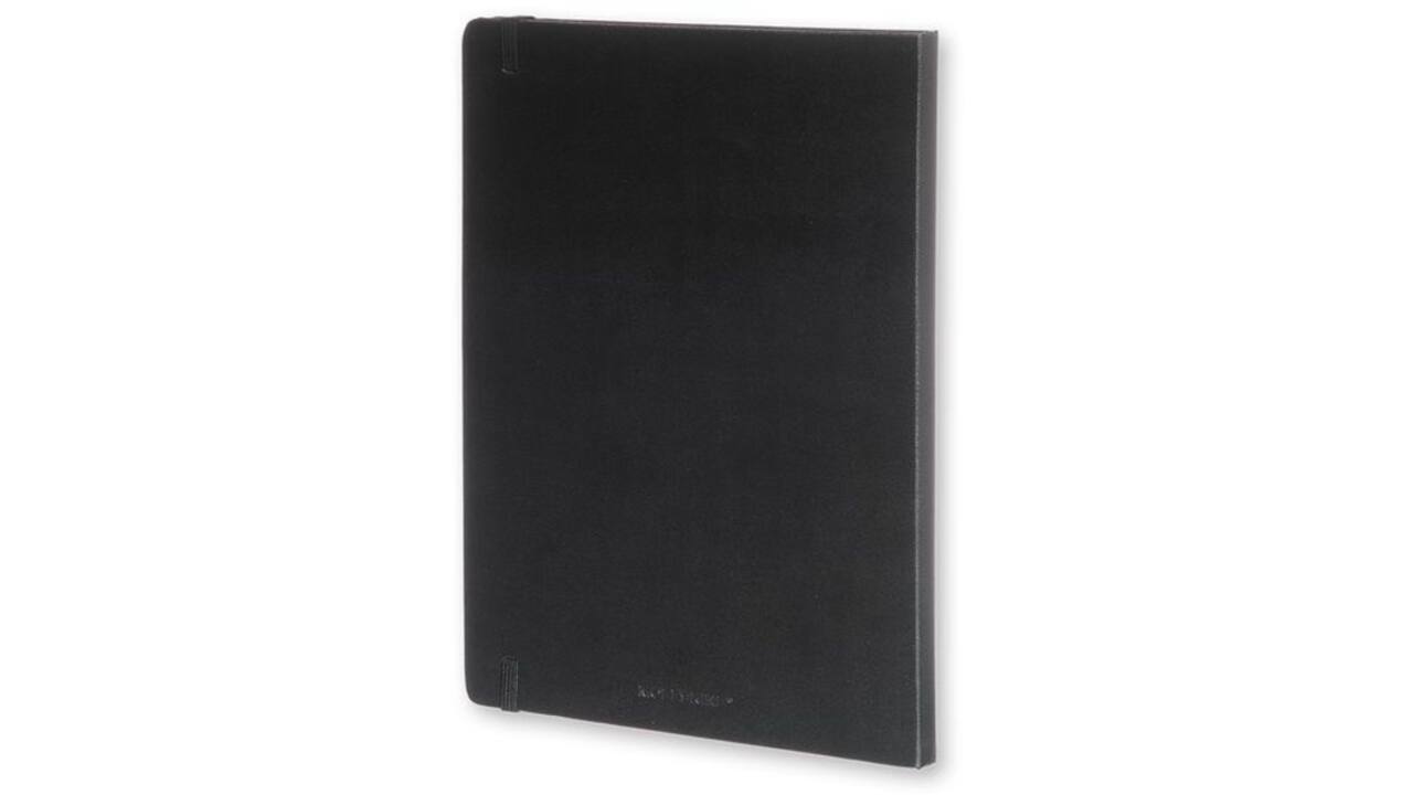 Notitieboek Moleskine XL 190x250mm dots hard cover zwart
