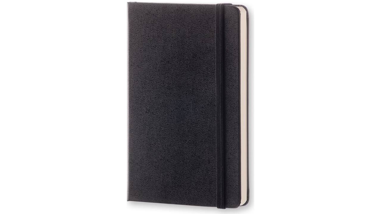 Notitieboek Moleskine pocket 90x140mm dots hard cover zwart