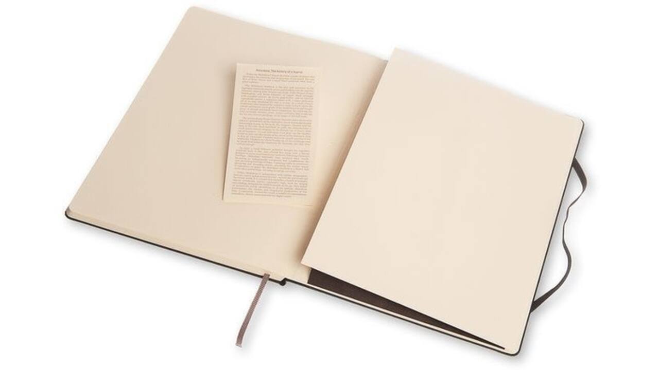 Notitieboek Moleskine pocket 90x140mm ruit 5x5mm hard cover zwart