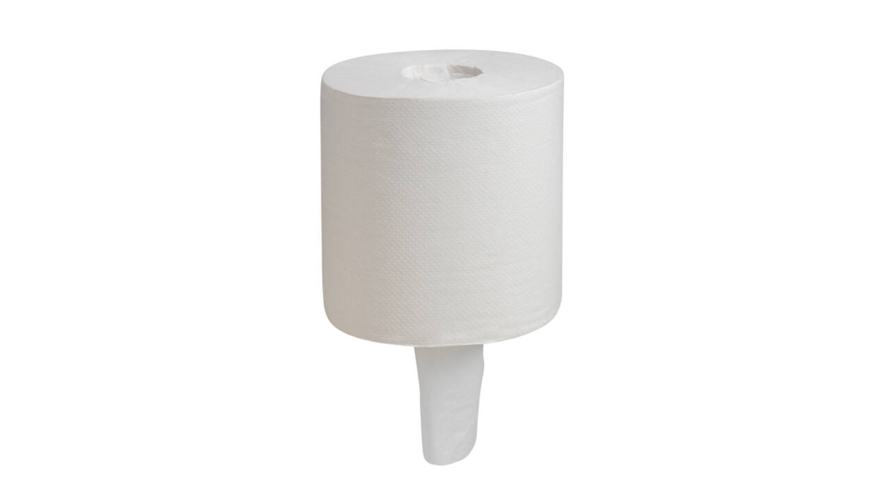 Poetspapier WypAll L10 GeneralClean 1-laags 300m wit 7276