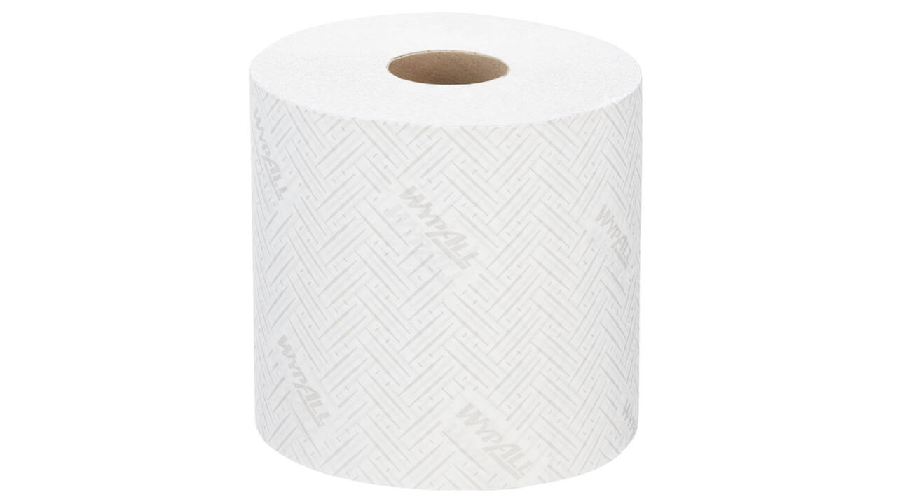 Poetspapier WypAll L10 GeneralClean 1-laags 800 vel wit 7256