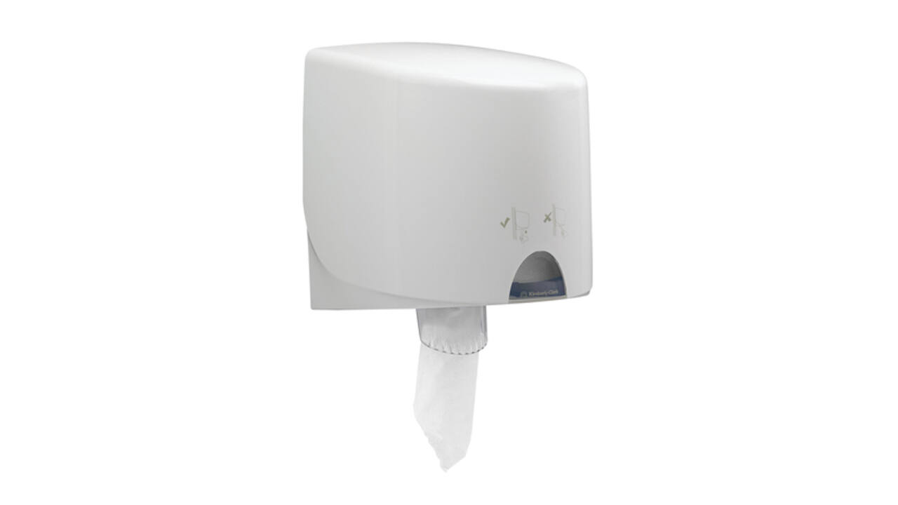 Poetspapier WypAll L10 GeneralClean 1-laags 800 vel wit 7256
