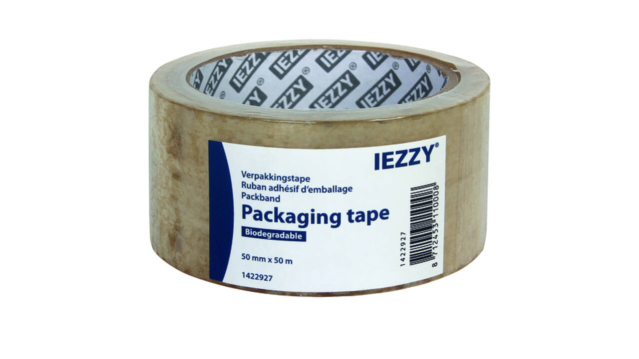 Verpakkingstape IEZZY biodegradable 50mmx50m