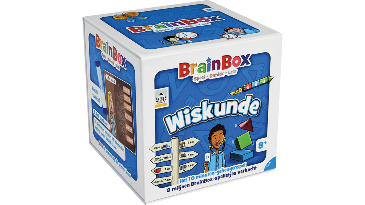 Kaartspel Brainbox wiskunde