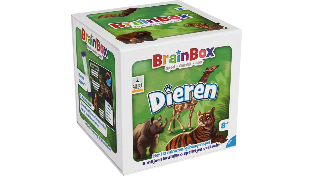 Kaartspel Brainbox dieren