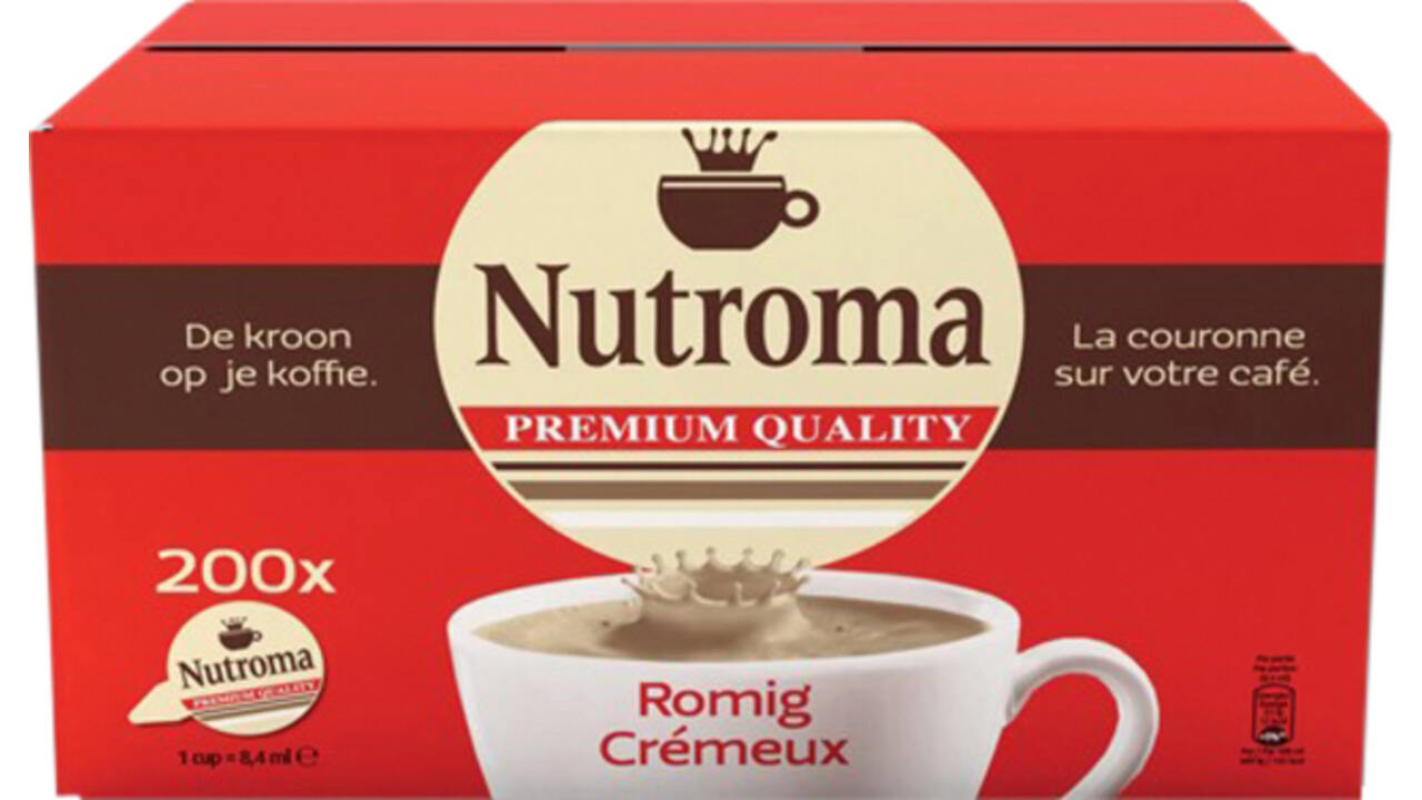 Koffiemelkcups Nutroma 200x7.5gr