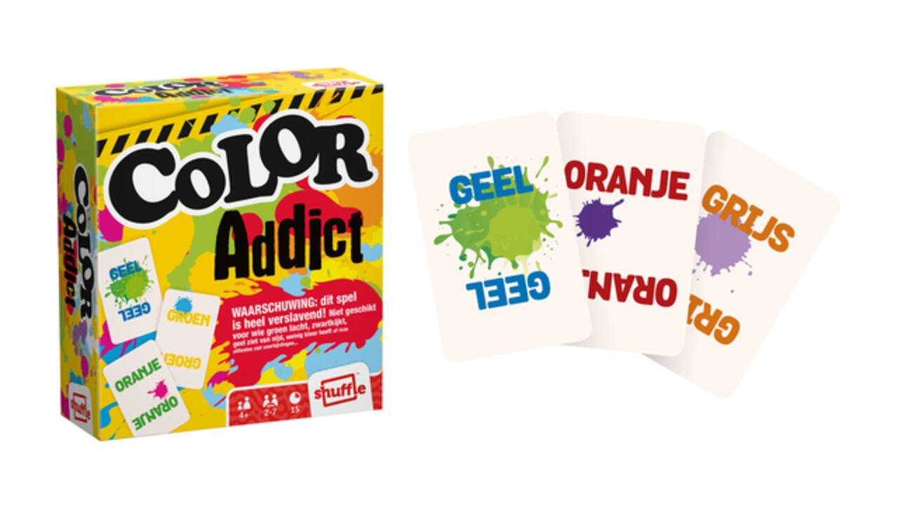 Kaartspel Cartamundi Color Addict