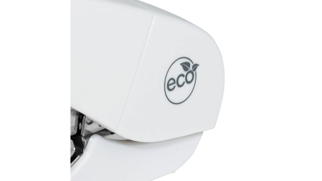 Nietmachine Rapesco Germ-Savvy Less Effort Eco antibacterieel wit
