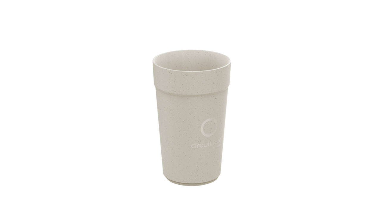 Beker Circulware Circulcup 400ml herbruikbaar 16 stuks
