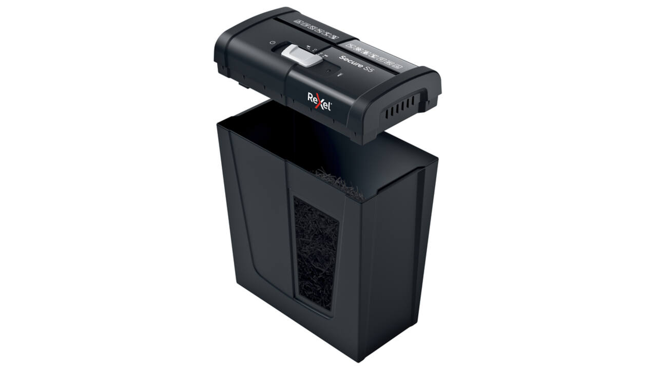 Papiervernietiger Rexel Secure S5 stroken 6mm