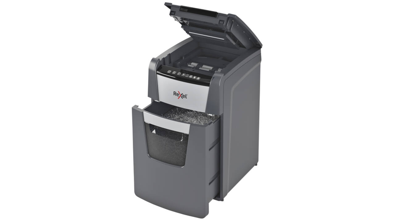 Papiervernietiger Rexel Optimum Auto+ 130M snippers 2x15mm