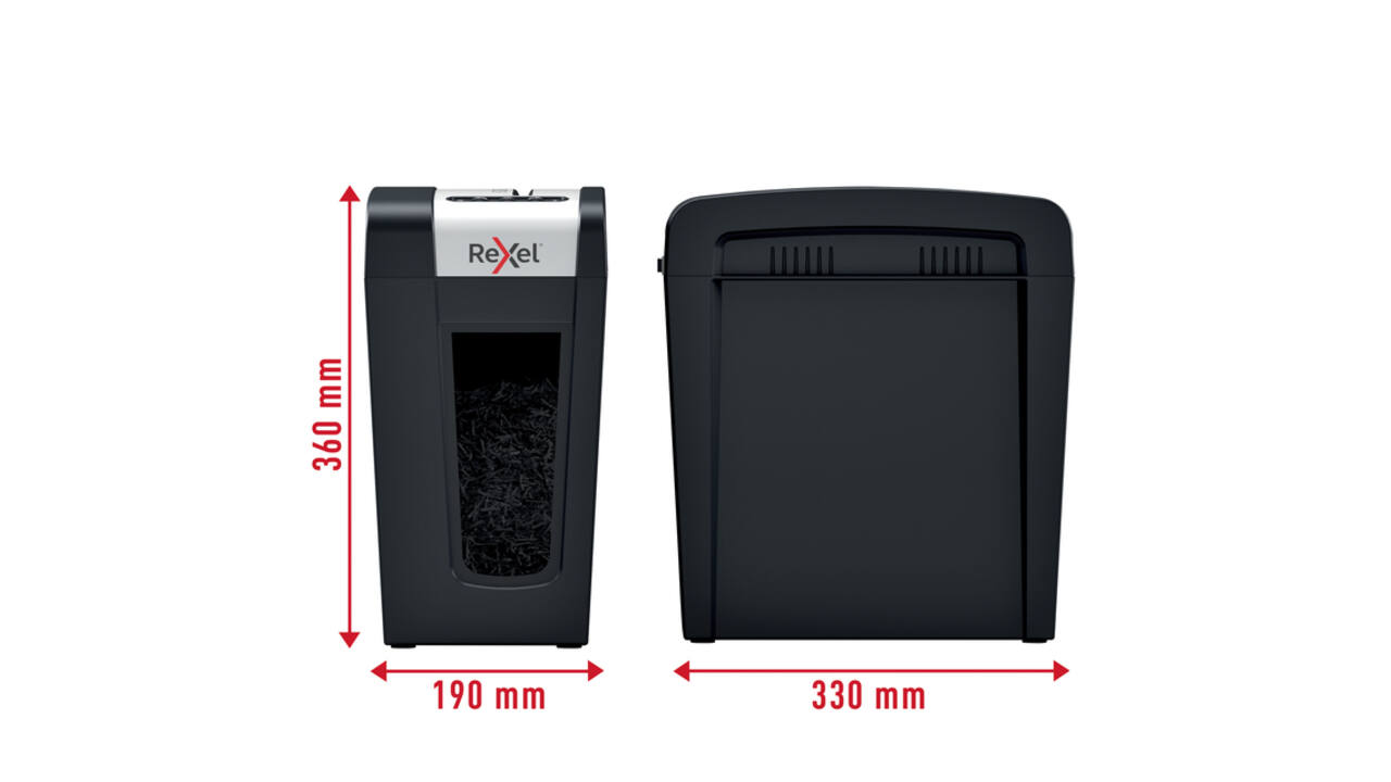Papiervernietiger Rexel Secure MC4-SL snippers 2x15mm