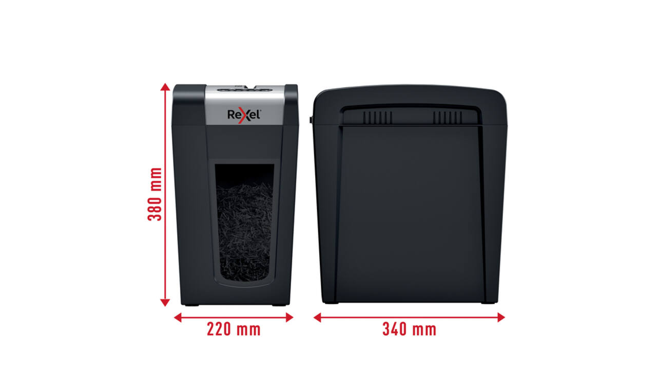 Papiervernietiger Rexel Secure MC6-SL snippers 2x15mm