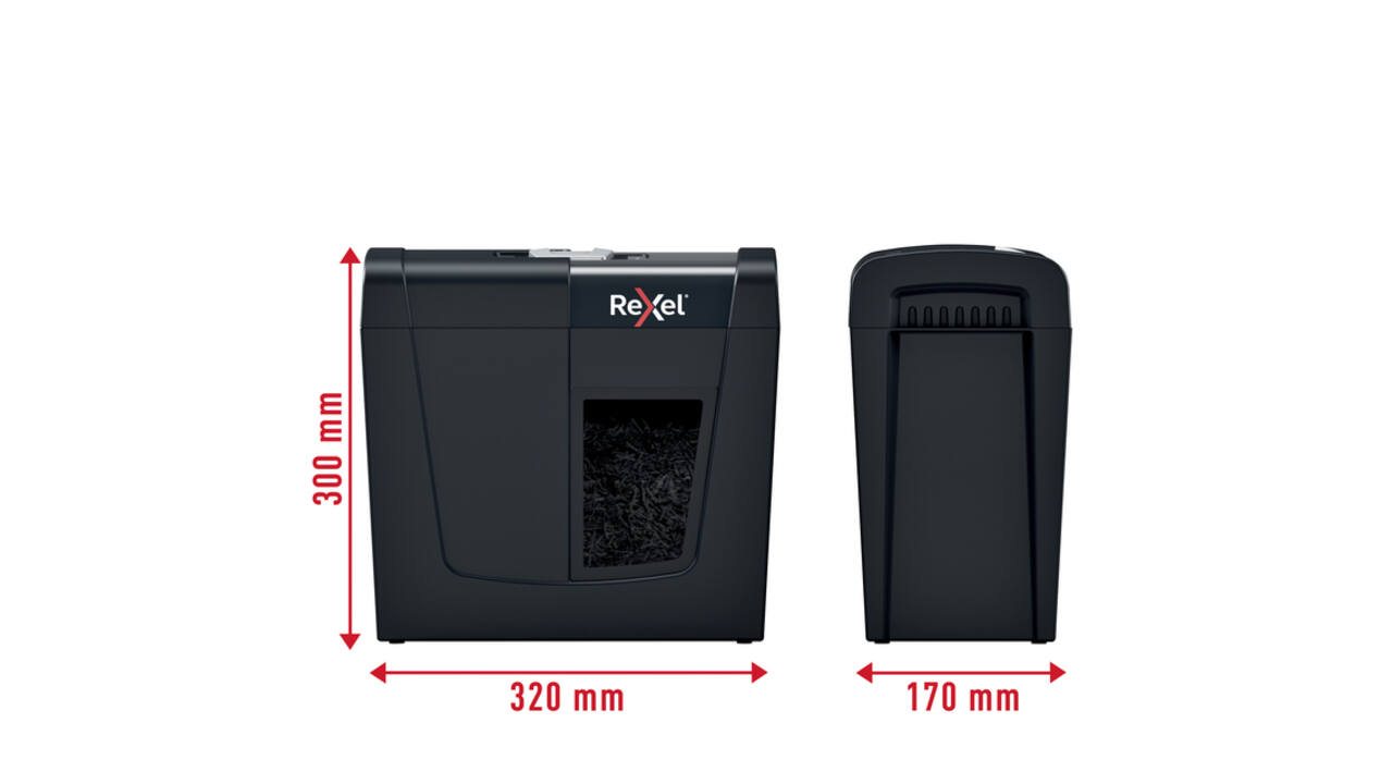 Papiervernietiger Rexel Secure X6 snippers 4x40mm