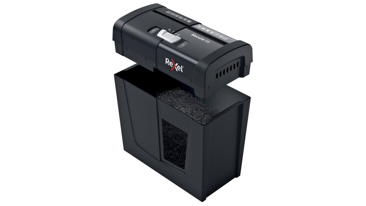 Papiervernietiger Rexel Secure X6 snippers 4x40mm