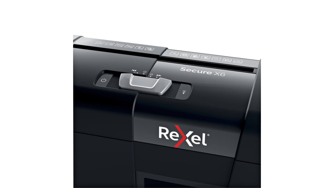 Papiervernietiger Rexel Secure X6 snippers 4x40mm