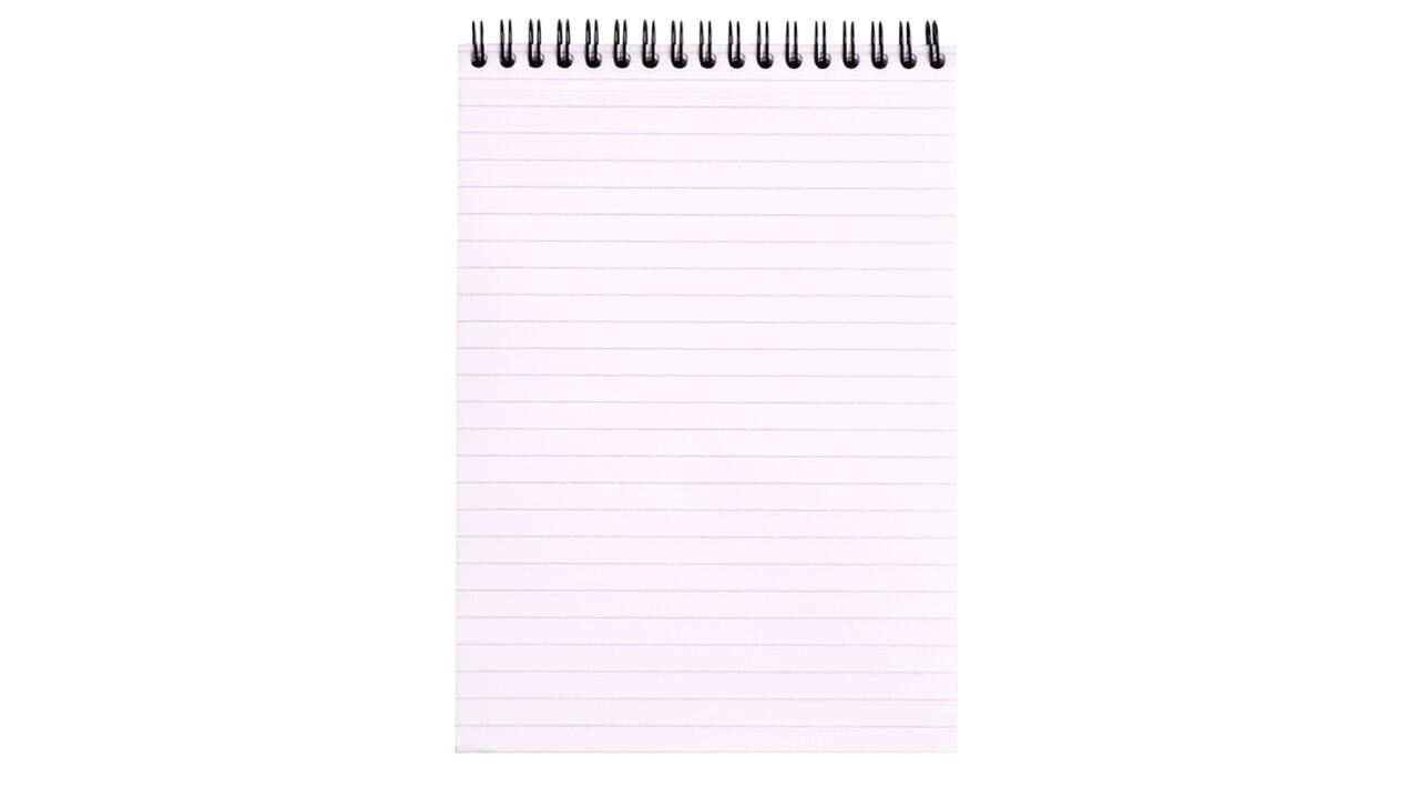 Spiraalblok Rhodia A5 lijn 160 pagina's 80gr oranje