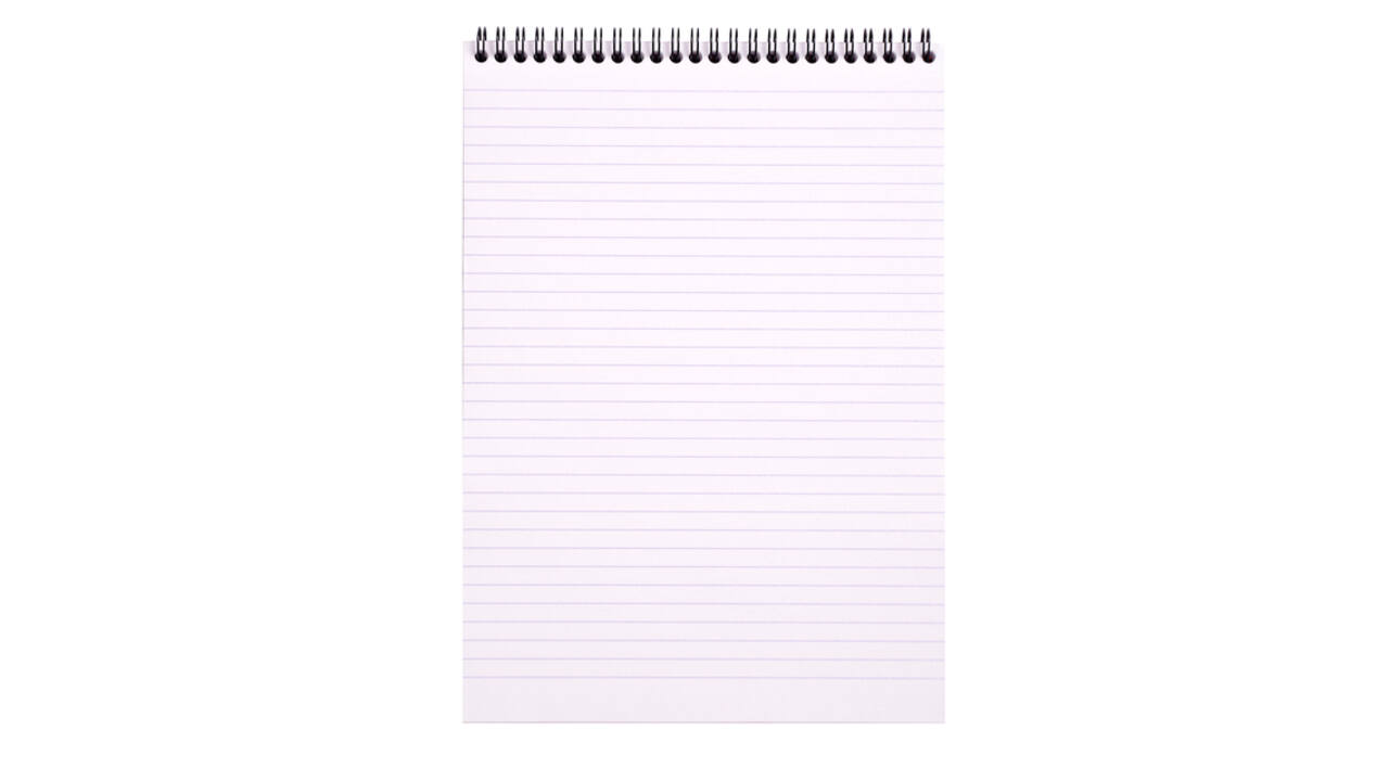 Spiraalblok Rhodia A4 lijn 160 pagina's 80gr oranje