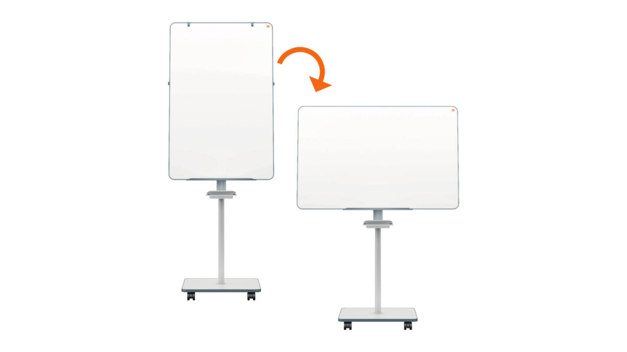 Flipover Nobo Move & Meet mobiele magnetisch 70x100cm
