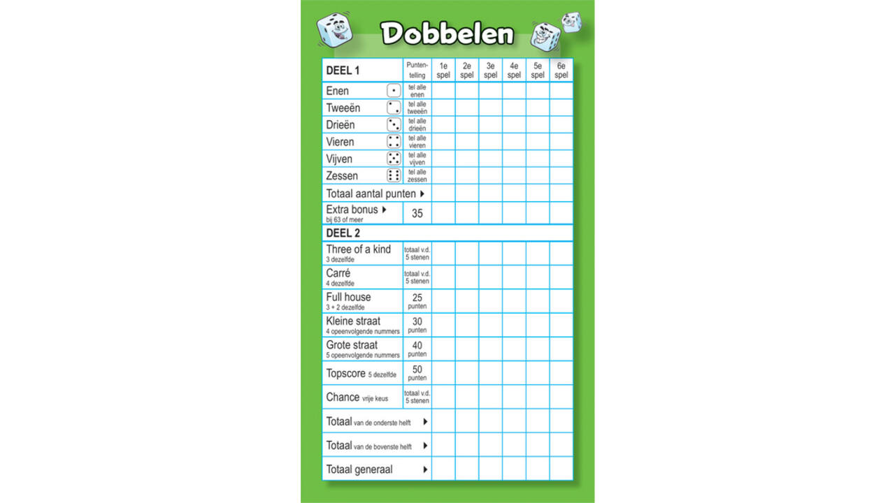 Spel De 10 Bekendste Dobbelspellen