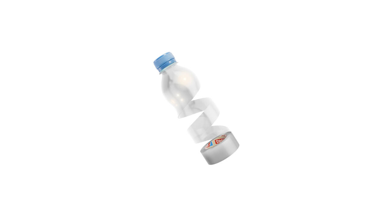Plakband Tesa eco&crystal 59032 19mmx10m transparant blister